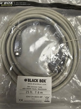 Load image into Gallery viewer, NEW BLACK BOX EDN12H-0025-MF  EDN12H0025MF 25 Foot Male to Female Cable
