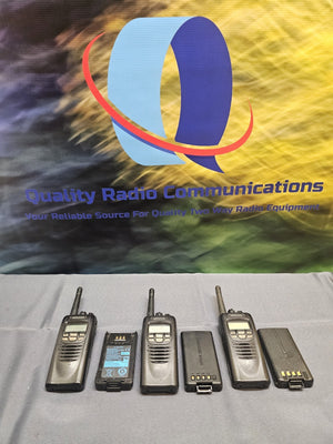 Lot of THREE Kenwood NX-300-K 450-512 MHz UHF Two Way Radio NX-300