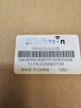 Load image into Gallery viewer, NEW in BOX EF Johnson 589-0012-022-02 5300 Series Two Way Radio 12 Pin Desk Mic

