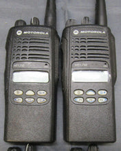 Load image into Gallery viewer, Lot of FOUR Motorola HT1250 403-470 MHz UHF Two Way Radios AAH25RDF9AA5AN w Mic
