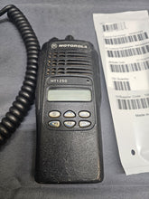 Load image into Gallery viewer, Motorola HT1250 136-174 MHz VHF Two Way Radio with Charger AAH25KDF9AA5AN
