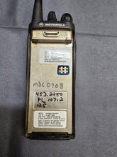 Load image into Gallery viewer, Motorola HT1250 403-470 MHz UHF Two Way Radio w Charger AAH25RDF9AA5AN
