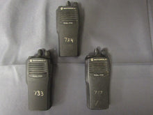 Load image into Gallery viewer, Lot of THREE Motorola Radius CP200 136-162 MHz VHF Two Way Radio AAH50JDC9AA2AN
