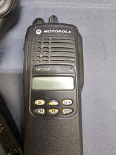 Load image into Gallery viewer, Motorola HT1250 403-470 MHz UHF Two Way Radio w Charger AAH25RDF9AA5AN

