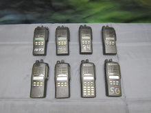 Load image into Gallery viewer, Lot of EIGHT Motorola HT1250 403-470 MHz UHF Two Way Radios AAH25RDF9AA5AN
