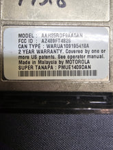 Load image into Gallery viewer, Motorola HT1250 403-470 MHz UHF Two Way Radio w Charger AAH25RDF9AA5AN
