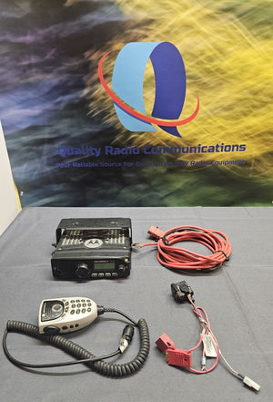 Motorola XTL1500 136-174 MHz VHF P25 Two Way Radio w DTMF Mic M28KSS9PW1AN
