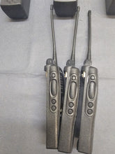 Load image into Gallery viewer, Lot of THREE Motorola HT1250 403-470 MHz UHF Two Way Radios AAH25RDF9AA5AN
