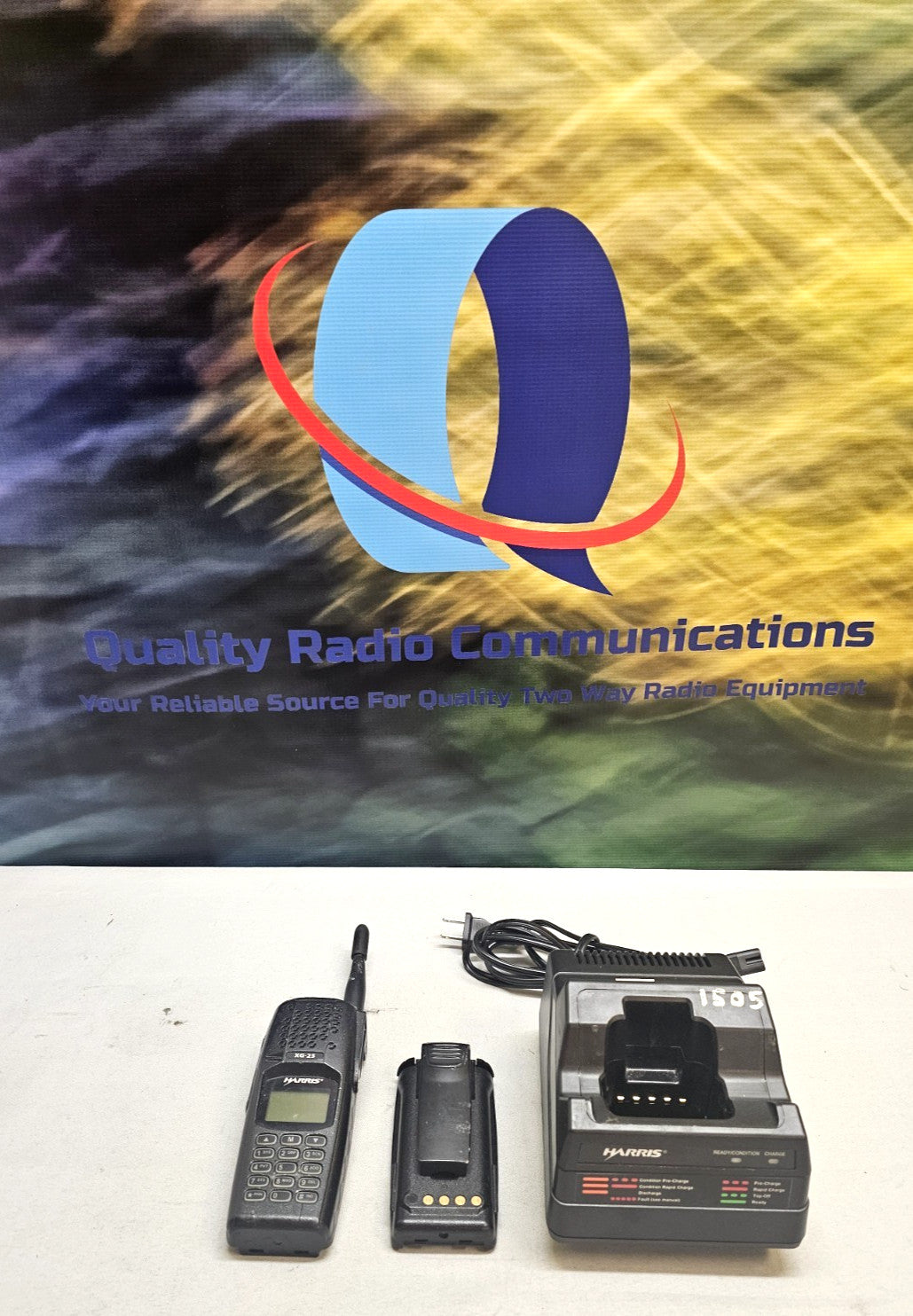 Harris XG-25 DPXG-PF78B 764-870 MHz P25 Trunking Two Way Radio w Charger