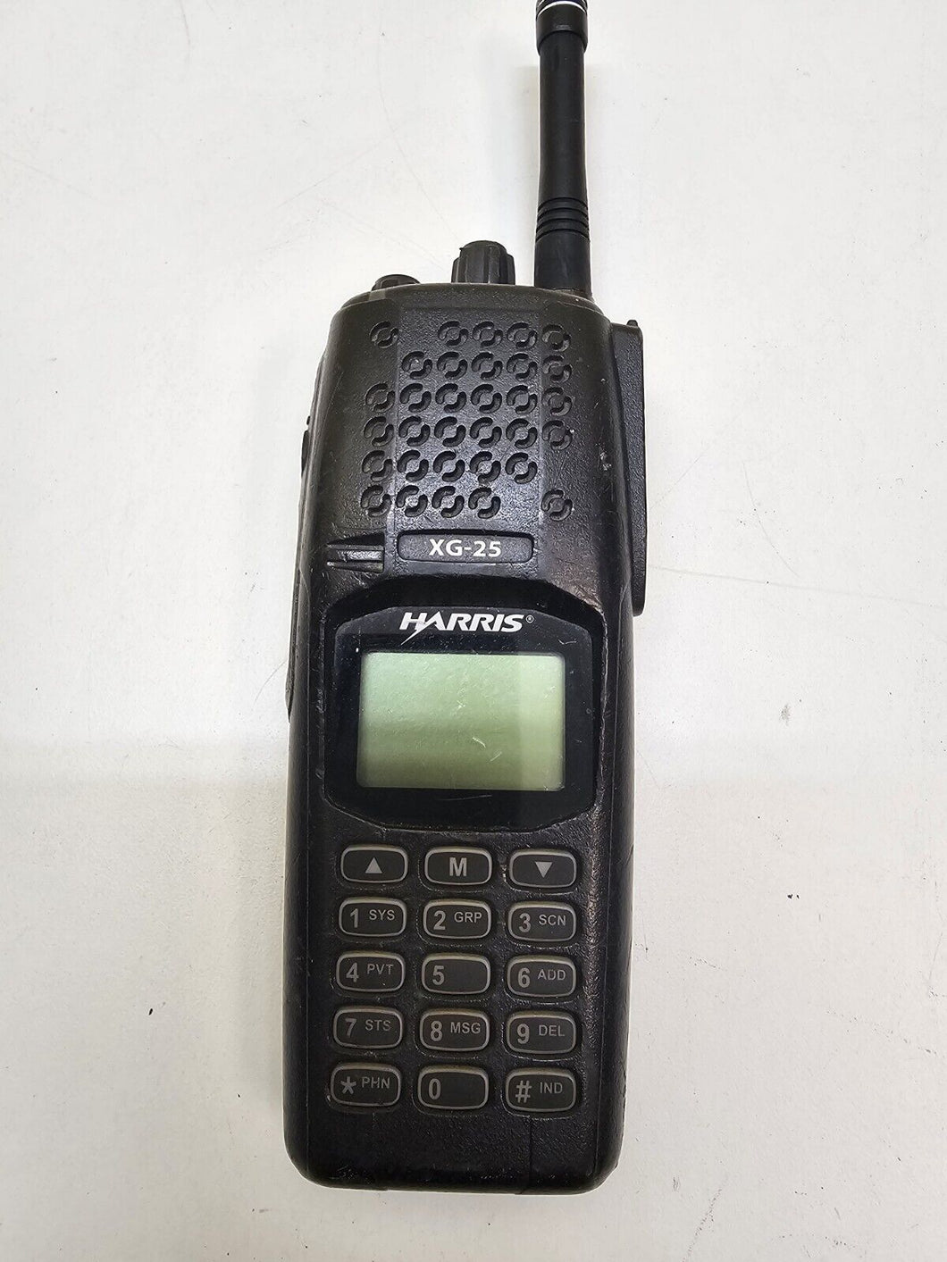 Harris XG-25 DPXG-PFU1B 378-470 MHz UHF Full Keypad Two Way Radio XG-25P